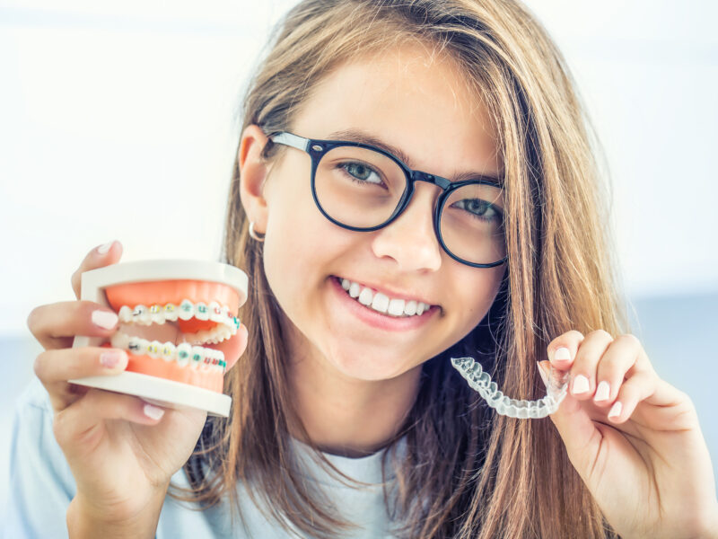 invisalign vs braces; orthodontist near me